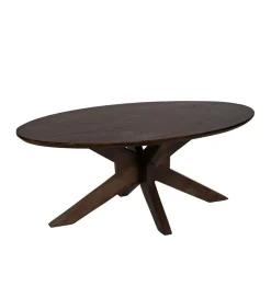 Stolik kawowy YRITOD 110 cm drewno mango
