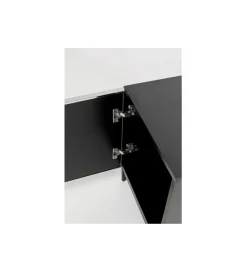 Stolik nocny CARINO 50 cm srebrna