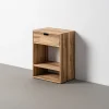 Stolik nocny KURAN 60 cm drewno teak