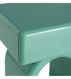 Stolik nocny LACQUER 50 cm zielony