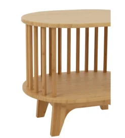 Stolik nocny LIVE 46 cm bambus naturalny