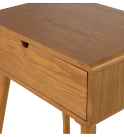 Stolik nocny NELO 54 cm naturalny