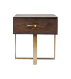 Stolik nocny OSAKA 55 cm fornir jesion