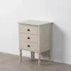 Stolik nocny REID 43 cm jasnoszary