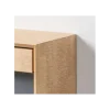 Stolik nocny SINTRA 70 cm drewno kauczuk naturalna