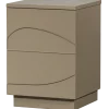 Stolik nocny TEO 50 cm drewno sosny mud