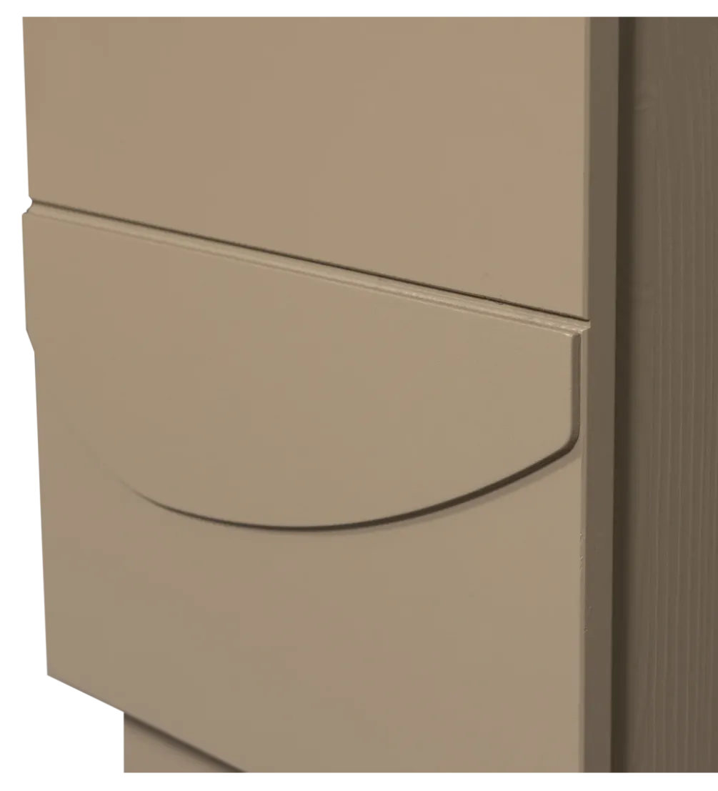 Stolik nocny TEO 50 cm drewno sosny mud