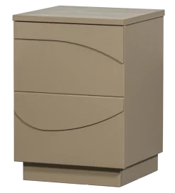 Stolik nocny TEO 50 cm drewno sosny mud