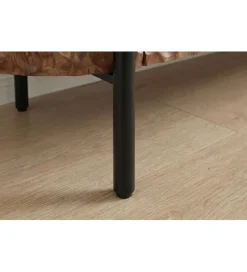 Stolik pod TV ADLON 160 cm drewno mango wzór 3D