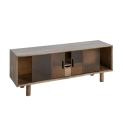 Stolik pod TV AMY 150 cm drewno kauczuk