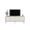 Stolik pod Tv Apollo B III 150 cm biały