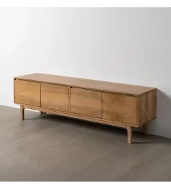 Stolik pod TV ASANA 180 cm drewno mango