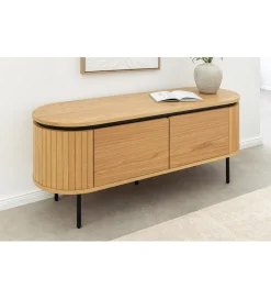 Stolik pod TV ATELIER 120 cm kolor naturalnego dębu