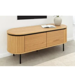 Stolik pod TV ATELIER 120 cm kolor naturalnego dębu