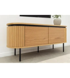 Stolik pod TV ATELIER 120 cm kolor naturalnego dębu