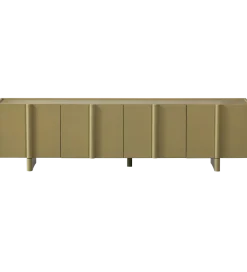 Stolik pod TV BASU 200 cm drewno sosny moss
