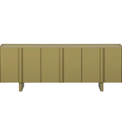 Stolik pod TV BASU 152 cm drewno sosny moss
