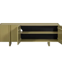 Stolik pod TV BASU 152 cm drewno sosny moss