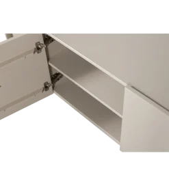 Stolik pod TV BASU 152 cm drewno sosny dust