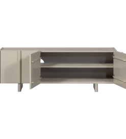 Stolik pod TV BASU 152 cm drewno sosny dust