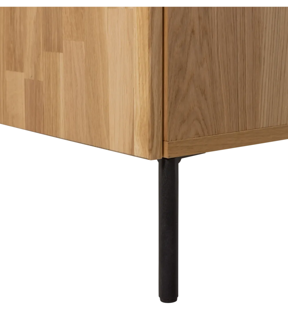 Stolik pod TV BONO 180 cm drewno jesion naturalny