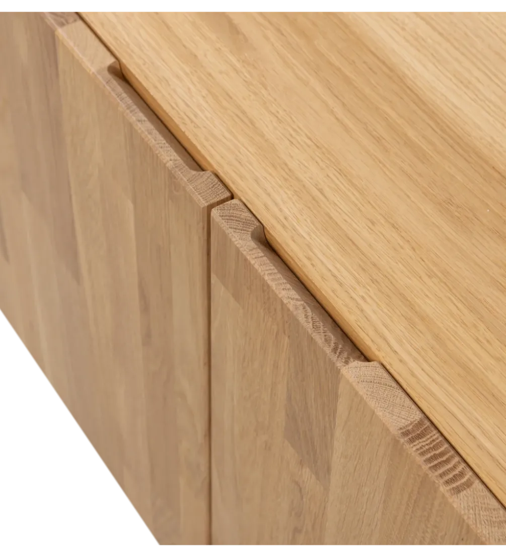 Stolik pod TV BONO 180 cm drewno jesion naturalny