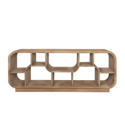 Stolik pod TV BRIX MORGAN 130 cm drewno mango naturalna