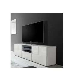 Stolik pod TV DAMA 180 cm biały