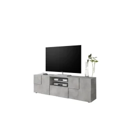 Stolik pod TV DAMA 181 cm w optyce betonu