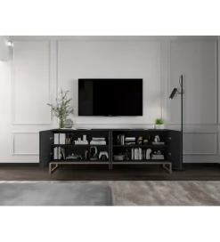 Stolik pod Tv ELPIS 150 cm czarny