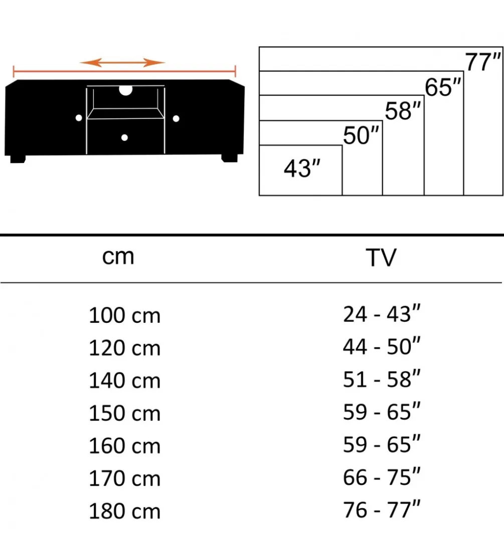 Stolik pod TV ESTELI 147 cm drewno sheesham