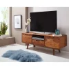 Stolik pod TV FEREZ 135 cm drewno sheesham