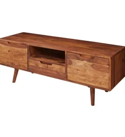 Stolik pod TV FEREZ 135 cm drewno sheesham