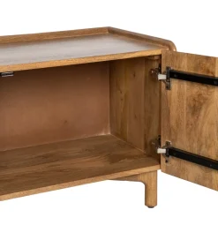 Stolik pod TV GALT 160 cm drewno mango naturalny
