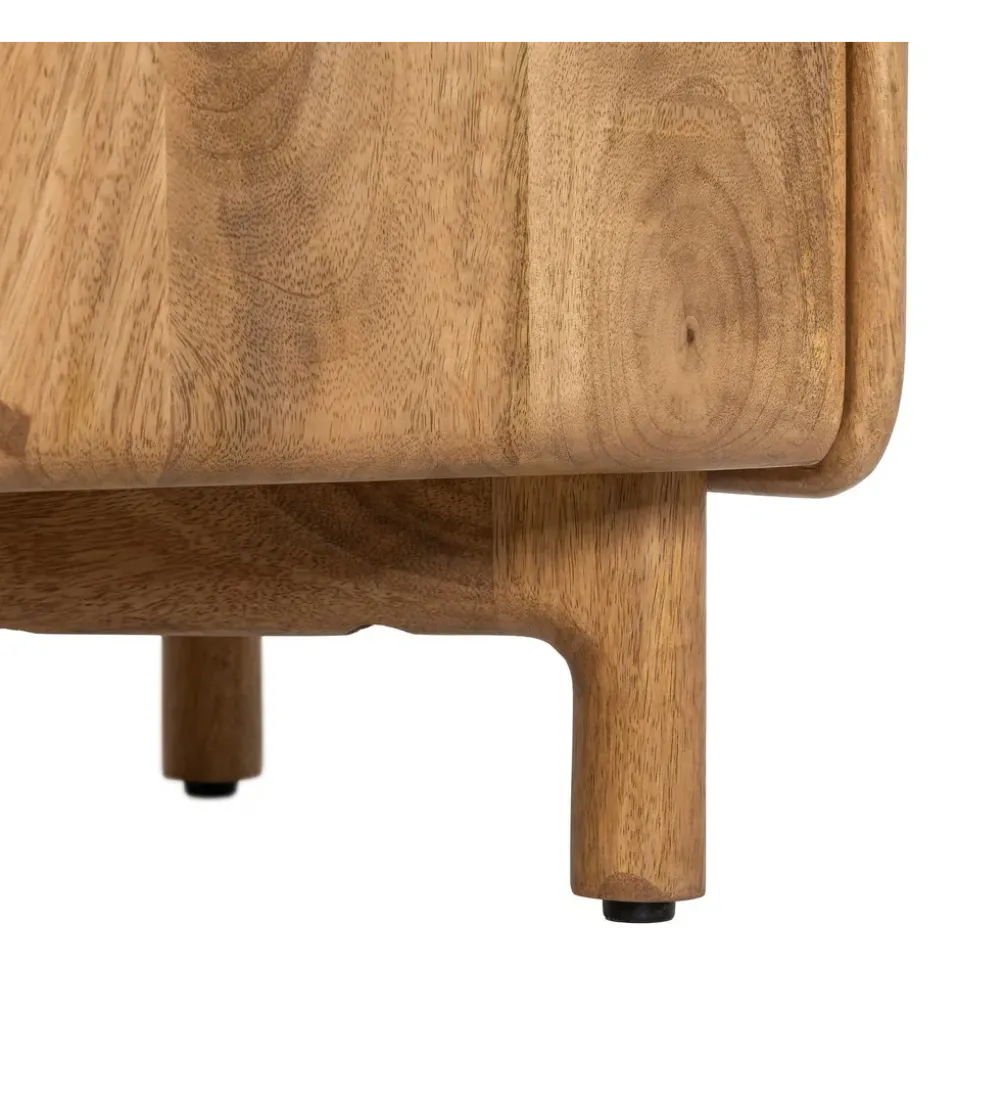 Stolik pod TV GALT 160 cm drewno mango naturalny