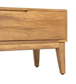 Stolik pod TV GALT 160 cm drewno mango naturalny niższy