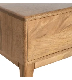 Stolik pod TV GALT 160 cm drewno mango naturalny niższy