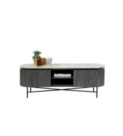 Stolik pod TV Glenn 150 cm antracytowy