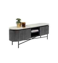Stolik pod TV Glenn 150 cm antracytowy