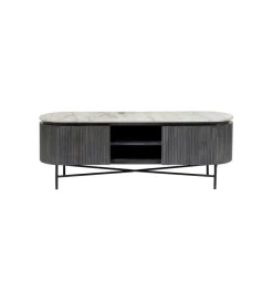 Stolik pod TV Glenn 150 cm antracytowy