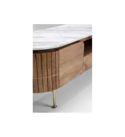 Stolik pod TV  GRACE 145 cm drewno mango