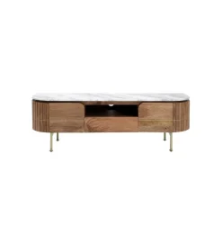Stolik pod TV GRACE 145 cm drewno mango