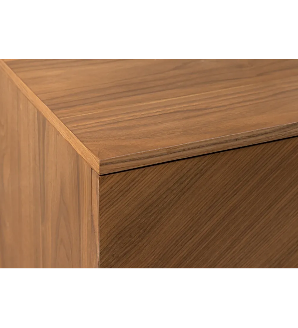Stolik pod TV GRANDEZZA 180 cm kolor drewno orzecha