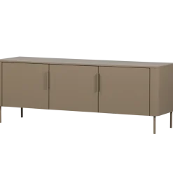 Stolik pod TV GUNNAR 154 cm drewno sosny szary