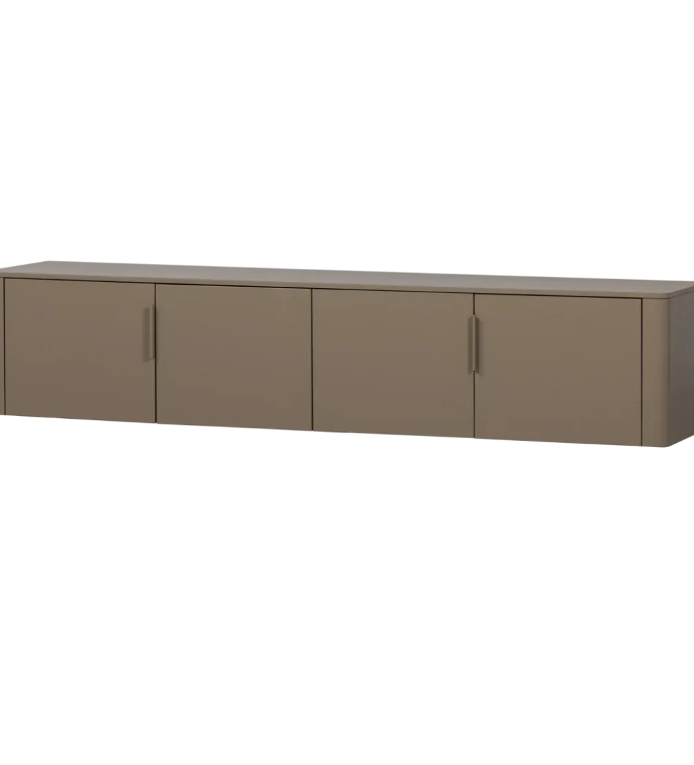 Stolik pod TV GUNNAR 200 cm szary