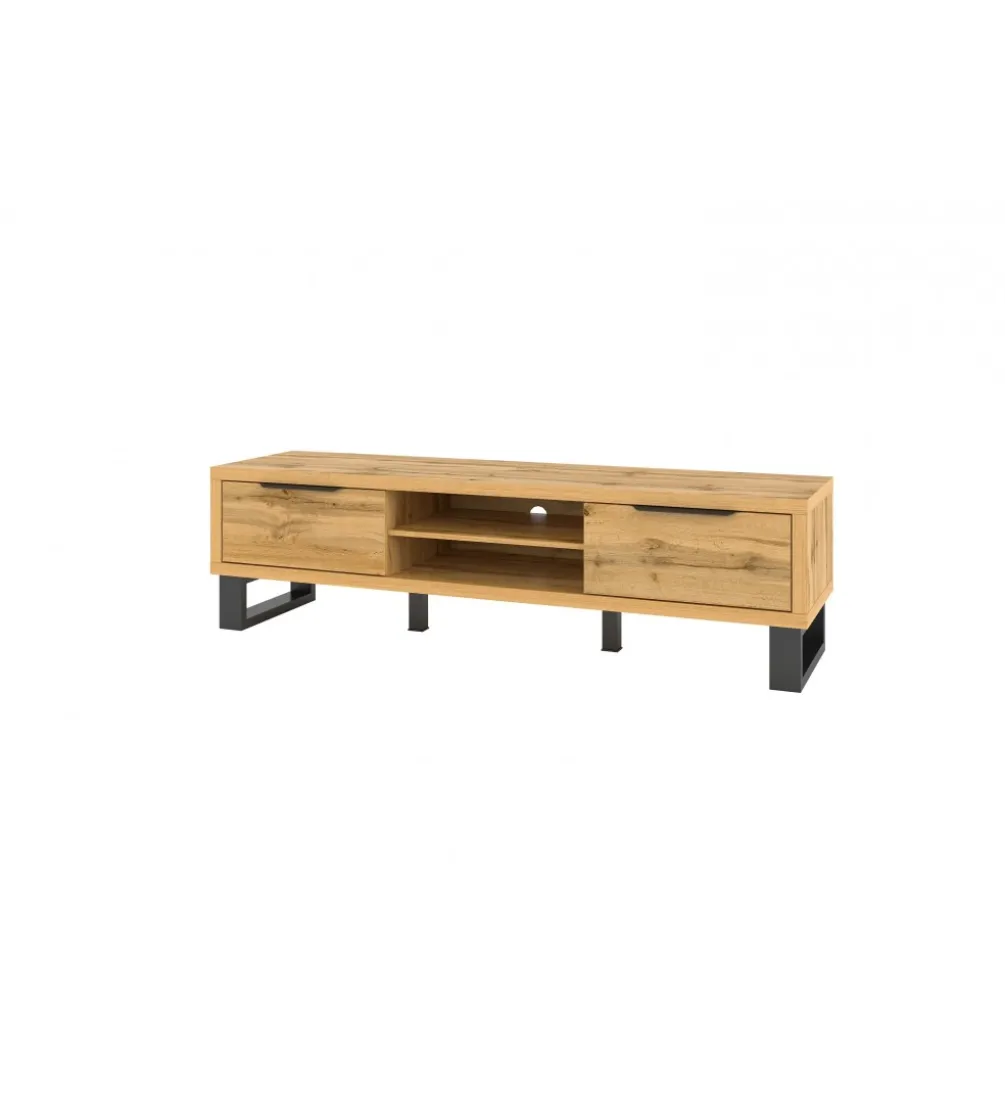 Stolik pod Tv Halle 180 cm w optyce dąb wotan
