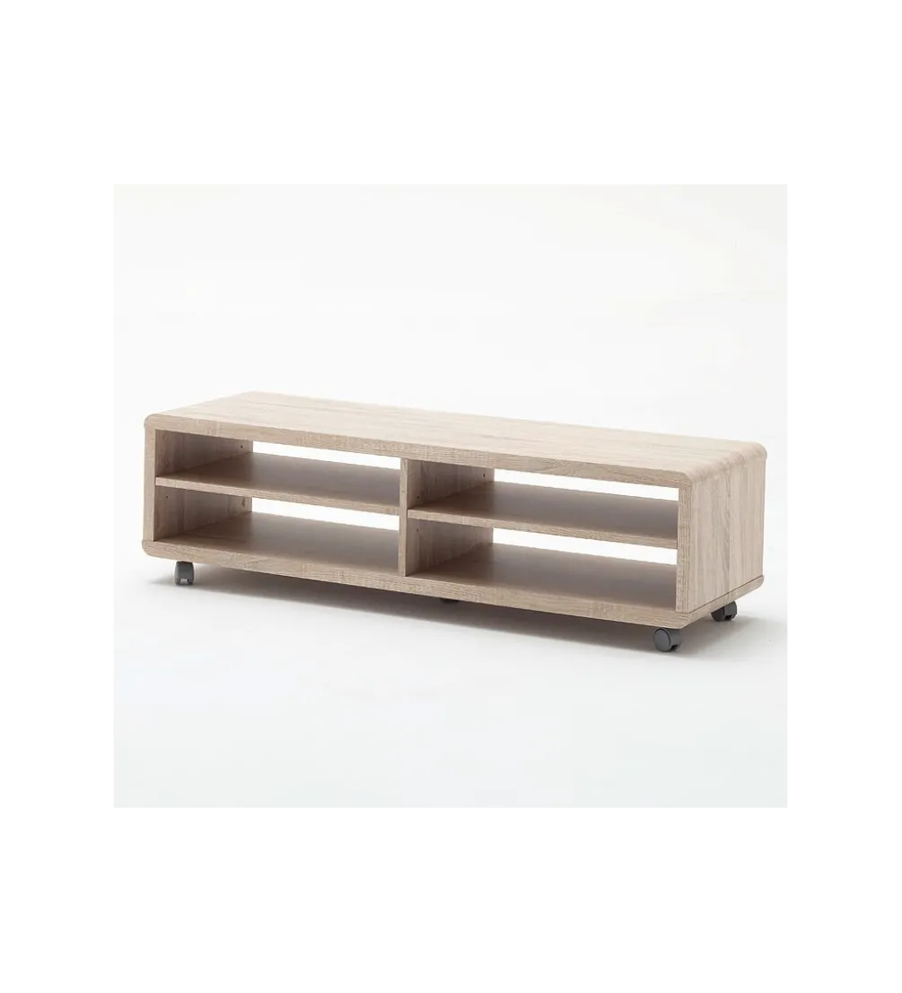 Stolik pod TV JEFF II 120 cm dąb sonoma