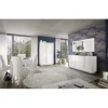 Stolik pod TV JUPITER 182 cm biały