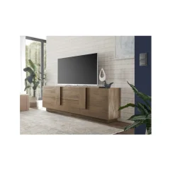 Stolik pod TV JUPITER 182 cm w kolorze dąb Mercure