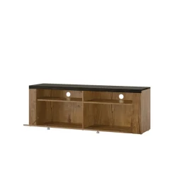 Stolik pod TV LARONA 140 Cm O Wybarwieniu Satin Nussbaum z kolorem Touchwood